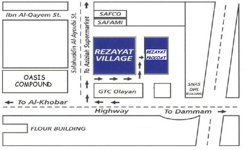 Head Office Location Map